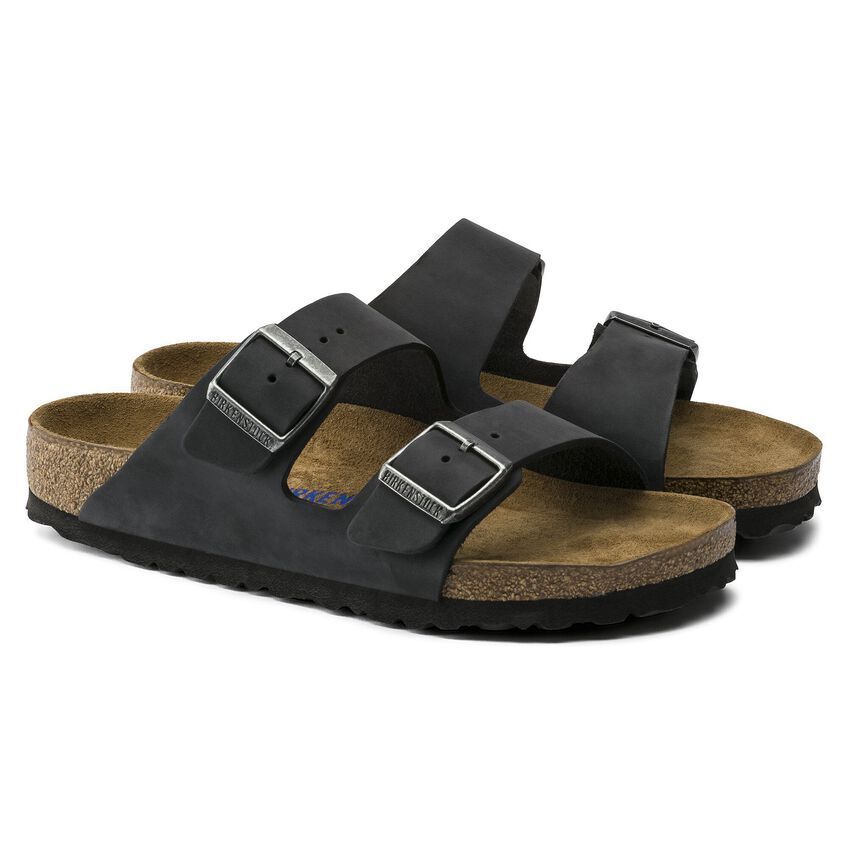 Unisex Birkenstock Arizona Soft Footbed - Black