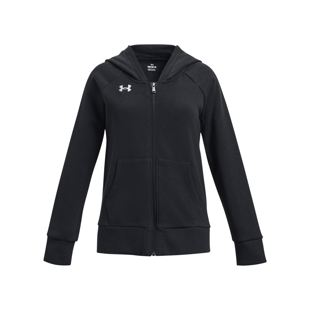 Youth Girl's Under Armour Rival Fleece Full-Zip Hoodie