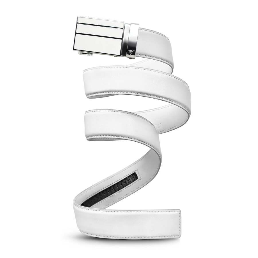 Men's Mission Belt Great White - White Leather