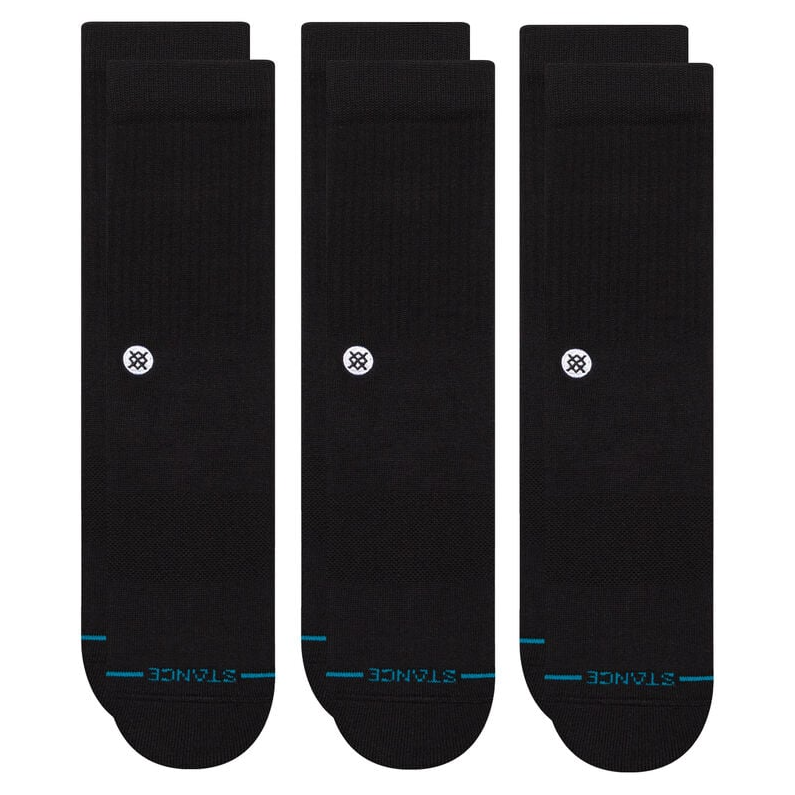 Unisex Stance Icon Crew 3-Pack Sock