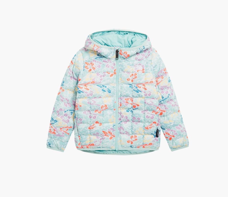 Toddler Girl's North Face Reversible ThermoBall Hooded Jacket