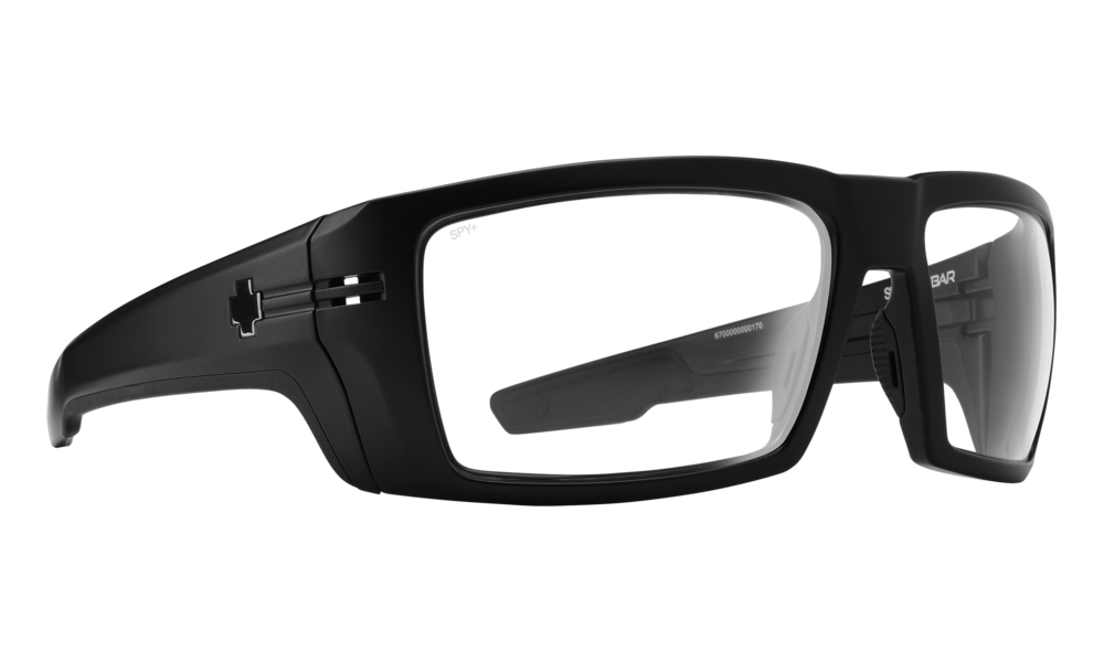 SPY Optic Rebar ANSI Matte Black Frame with Clean Lens