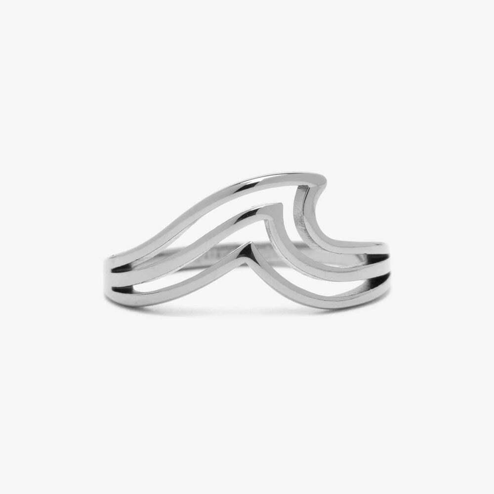 Pura Vida Surfrider Fdn Triple Wave Ring