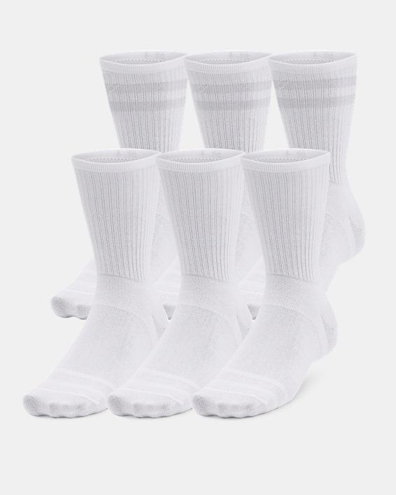 Unisex Under Armour Essential 6-Pack Crew Sock